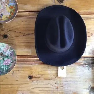 NEW! Rare Wyeth brushed black wool cowgirl Wyeth by Todd Magill | Accessories | New Rare Wyeth Brushed  main image 3
